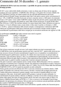 Commento del 30 dicembre - gennaio - Long Short Invest