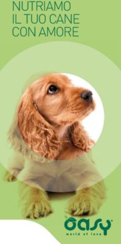 NUTRIAMO IL TUO CANE CON AMORE