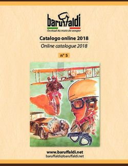 Catalogo online 2018 Online catalogue 2018 - n 5