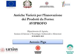 AVIPROFO Antiche Variet&agrave; per l'Innovazione dei Prodotti da Forno: Antonio Piga Dipartimento di Agraria, P-arch