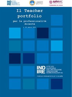 Il Teacher portfolio per la professionalit&agrave; docente