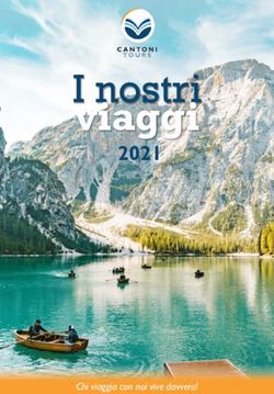I nostri viaggi 2021 - Chi viaggia con noi vive davvero! - Cantoni Tours