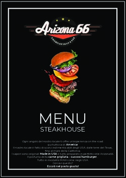 MENU STEAKHOUSE - App Arizona