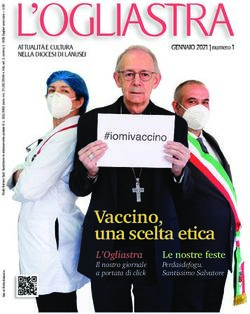 Vaccino, una scelta etica - L'Ogliastra Le nostre feste Il nostro giornale Perdasdefogu. a portata di click Santissimo Salvatore - OgliastraWeb
