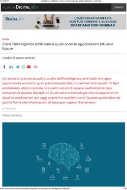 Cos'è l'intelligenza articiale e quali sono le applicazioni attuali e future