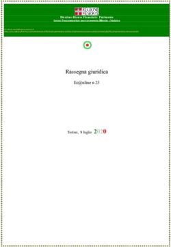 Rassegna giuridica Ec@nline n 23 Torino, 9 luglio 2020 - Regione Piemonte