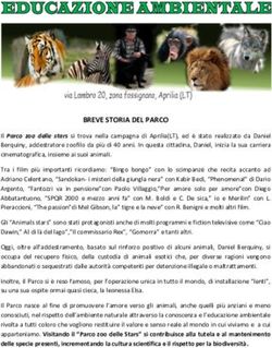 BREVE STORIA DEL PARCO - Zoo delle star