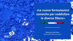 "Le nuove formulazioni rameiche per soddisfare le diverse filiere" - Massimo Dal Pane - Uva da Tavola