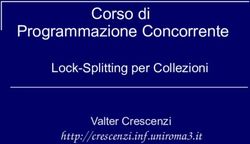 Corso di Programmazione Concorrente - Lock-Splitting per Collezioni