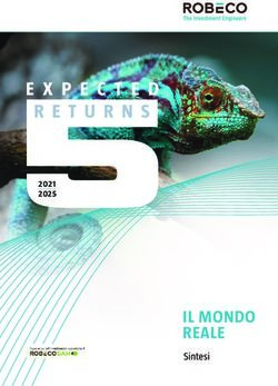 IL MONDO REALE Sintesi 2021 2025 - Robeco