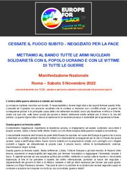 CESSATE IL FUOCO SUBITO - NEGOZIATO PER LA PACE