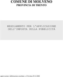 COMUNE DI MOLVENO PROVINCIA DI TRENTO - REGOLAMENTO PER L'APPLICAZIONE DELL'IMPOSTA SULLA PUBBLICITÀ
