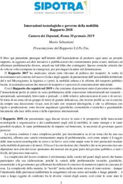 Innovazioni tecnologiche e governo della mobilit&agrave; Rapporto 2018 - Sipotra