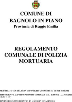 COMUNE DI BAGNOLO IN PIANO
