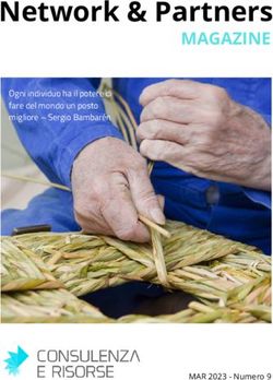 Network & Partners MAGAZINE - Ogni individuo ha il potere di fare del mondo un posto migliore - Sergio Bambarén