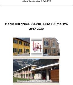 PIANO TRIENNALE DELL'OFFERTA FORMATIVA - 2017-2020 Istituto Comprensivo di Avio (TN) - Istituto ...
