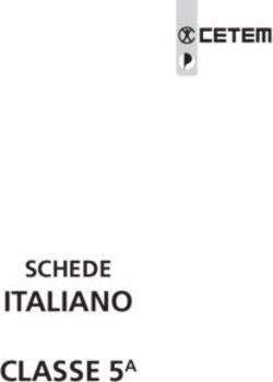ITALIANO CLASSE 5A SCHEDE - Principato Scuola