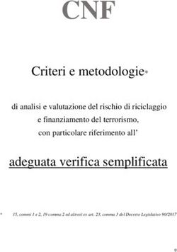 CNF Criteri e metodologie