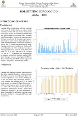 BOLLETTINO IDROLOGICO - Regione autonoma Valle ...