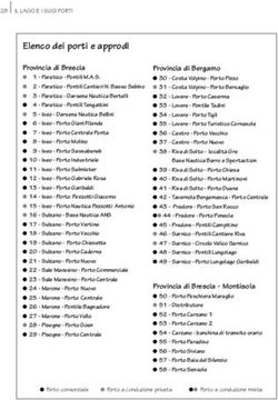 Elenco dei porti e approdi - Provincia di Brescia - Il Frangente