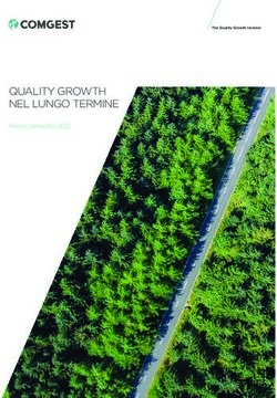 QUALITY GROWTH NEL LUNGO TERMINE - Primo semestre 2021 - ConsulenTia 2021