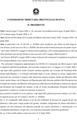 COMMISSIONE TRIBUTARIA PROVINCIALE DI ENNA IL PRESIDENTE - Metaping