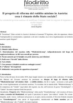 Il progetto di riforma del reddito minimo in Austria: cosa &egrave; rimasto dello Stato sociale? - Filodiritto