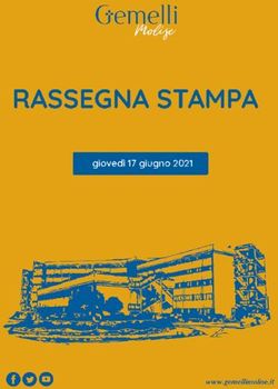 RASSEGNA STAMPA giovedì 17 giugno 2021 - Gemelli Molise