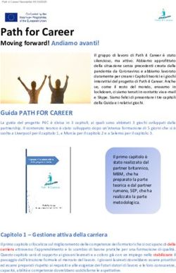 Path for Career Moving forward! Andiamo avanti! - Path4Career