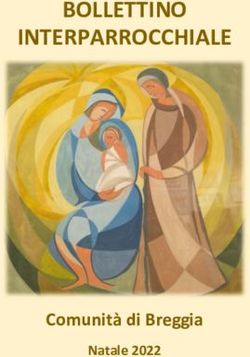 BOLLETTINO INTERPARROCCHIALE - Comunit&agrave; di Breggia Natale 2022