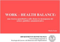 WORK - HEALTH BALANCE: UNA RICERCA QUANTITATIVA SULLE DONNE IN MENOPAUSA DEL SETTORE PUBBLICO AMMINISTRATIVO - AIFOS