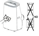 FRAL SUPER COOL Mod. FSC12H - MANUALE D'USO CONDIZIONATORE PORTATILE LOCALE