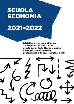 SCUOLA ECONOMIA 2021-2022 - Iniziative del gruppo di lavoro "Scuola - Economia" per le scuole secondarie di primo grado, i licei, gli istituti ...