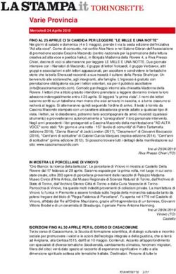 Varie Provincia - La Stampa