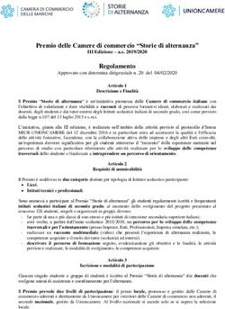 Premio delle Camere di commercio "Storie di alternanza" - Camera di Commercio delle Marche