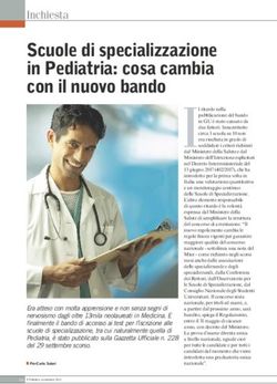 Scuole di specializzazione in Pediatria: cosa cambia con il nuovo bando - Società ...