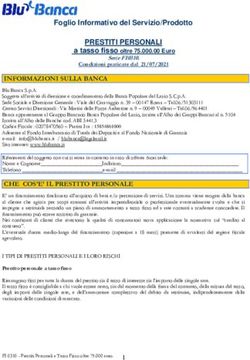 PRESTITI PERSONALI - Blu Banca