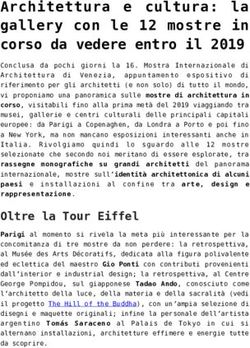 Architettura e cultura: la gallery con le 12 mostre in corso da vedere entro il 2019