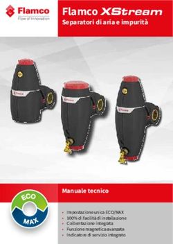 FlamcoXStream Separatori di aria e impurità - Manuale tecnico - Flamco Group
