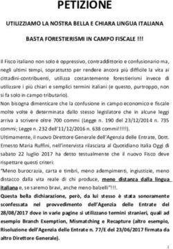 PETIZIONE - Studio Tributario Villani