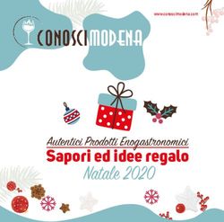 Natale 2020 Sapori ed idee regalo - Autentici Prodo i Enogas ici - Conosci Modena