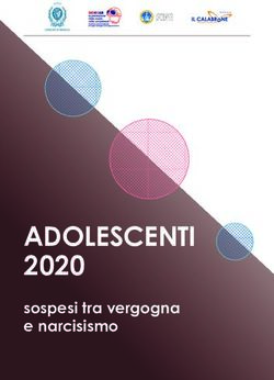 ADOLESCENTI 2020 sospesi tra vergogna e narcisismo - Il Calabrone