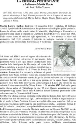 LA RIFORMA PROTESTANTE - e l'albonese Mattia Flacio - Ad ...