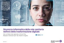Sicurezza informatica della rete sanitaria nell'era della trasformazione digitale - Con un'intervista speciale a Silvia Piai, Research Director ...