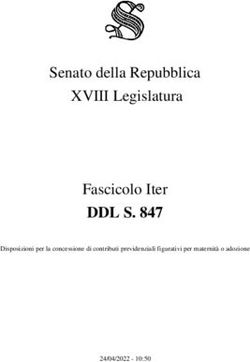 DDL S. 847 Fascicolo Iter - Senato della Repubblica XVIII Legislatura - Disposizioni per la concessione di contributi previdenziali figurativi per ...
