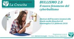 BULLISMO 2.0 Il nuovo fenomeno del cyberbullismo Abstract dell'incontro tenutosi alla Scuola media Biancheri di Ventimiglia il 21 febbraio 2018 ...