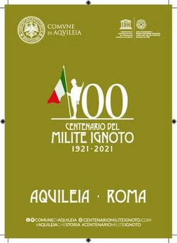 AQUILEIA - ROMA AQUILEIA - ROMA - Associazione Nazionale Bersaglieri