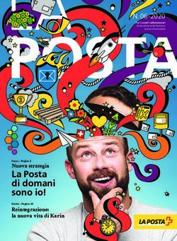 Nuova strategia La Posta di domani sono io! Reintegrazione: la nuova vita di Karin - N. 06-2020 - Die Post