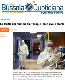 La truffa dei numeri tra Terapie Intensive e morti - Gian Maria ...