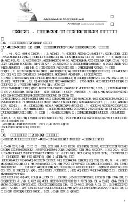 Programma di visite Febbraio - Aprile 2019 - Alessandra Mezzasalma